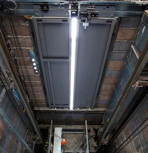 Inspeção em elevadores de carga